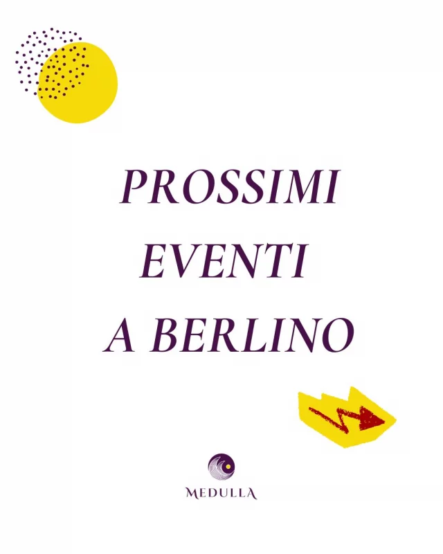 Finalmente anche a Berlino presento l'ultimo nato "Ecologia Mestruale. Guida intuitiva alla cura e fioritura del tuo ecosistema"! 
Grazie a @salutare_ev @susi.frauenzentrum e @mondolibroberlin per l'invito.

6 dicembre h 18:00 a Mondolibro con l'amica e produttrice Roberta Chimera
27 gennaio h 18:30 a SUSI con la medullarissima Alice Marchetto @psicoali 

high five to @edizioni.mimesis 

#studiomedulla #ciclomestruale #educazionemestruale #ecologiamestruale #eventiaberlino #berlino #italianiaberlino
